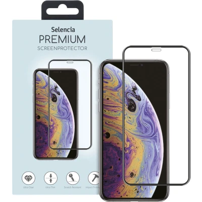 Afbeelding van Selencia Screenprotector Geschikt voor iPhone Xs Max / 11 Pro Tempered Glass Gehard Glas Premium