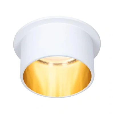 Afbeelding van PAULMANN 93380 LED inbouwlamp vast ingebouwd 6.5 W Wit (mat), Goud