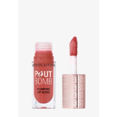 Afbeelding van Makeup Revolution POUT BOMB Plumping Gloss Lipgloss Lipgloss, Maat: 4.6 ml, Melba warm peach