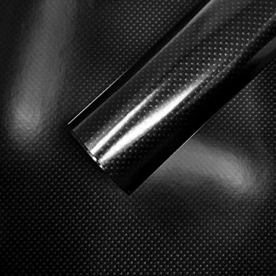 Afbeelding van Hoge temperatuurbestendige carbon zelfklevende folie, 50 x 70 cm