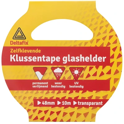 Afbeelding van Deltafix Klussentape U.V. 48mm 10M Transparant