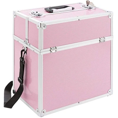 Afbeelding van AREBOS Cosmeticakoffer Beauty Case Multikoffer 26 l Roze