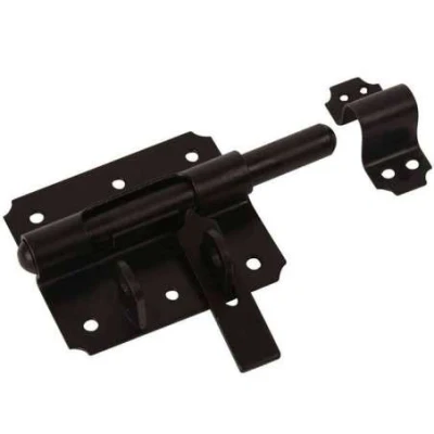 Afbeelding van Waelbers Hangslotgrendel 100mm Zwart