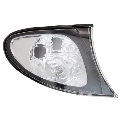 Afbeelding van TYC 18 0163 11 2 Knipperlichten Zwart Rechts voor Zonder lamphouder BMW: 3 Saloon, Touring