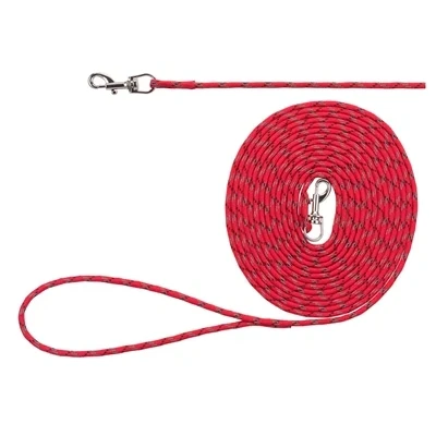 Afbeelding van Trixie Hondenriem Junior Sleeplijn Lang Rood 4 MMX4 MTR