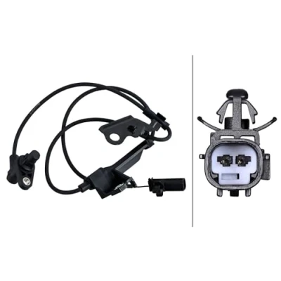 Afbeelding van HELLA 6PU 230 048 921 ABS sensor Vooras rechts Inductie 2 965