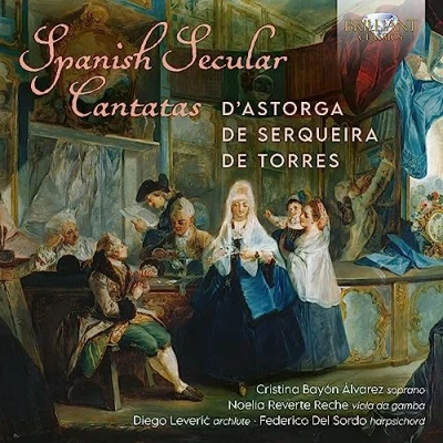 Afbeelding van Cristina Bayon Alvarez Spanish Secular Cantatas (CD)