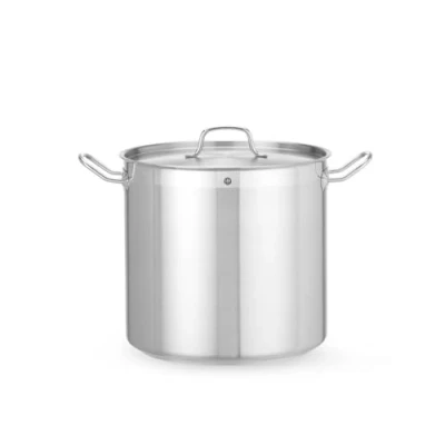 Afbeelding van Hendi Kookpan hoog met deksel, RVS, 33,5(b)x45,5(d)x30(h)cm, 832608