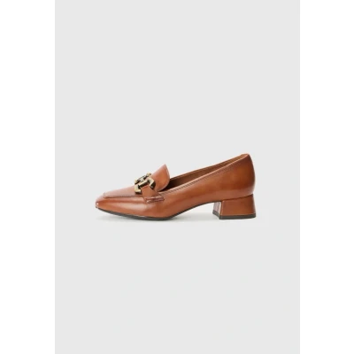 Afbeelding van Tamaris Trotteur 1 24349 45 Pantoufles pour femme, cognac, 37 EU, EU