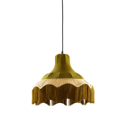 Afbeelding van Light &amp; Living Hanglamp MIZIA Ø40x35.5cm Groen