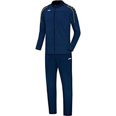 Afbeelding van JAKO Classico trainingspak voor kinderen, midnight blue/citro 164 M9550, nachtblauw/citroen