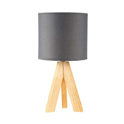 Afbeelding van Pauleen Woody Love tafellamp Grijs Hout E14