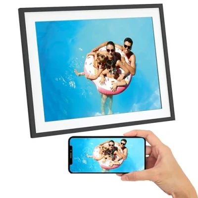 Afbeelding van AgfaPhoto Frameo APF1700 17 Inch Zwart