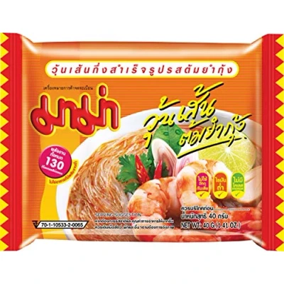 Afbeelding van MAMA instant Bonen Verm. TomYamGoong 30x40gr 40.00 g