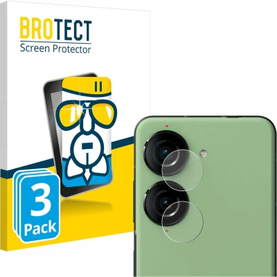 Afbeelding van BROTECT Screenprotector voor ASUS ZenFone 10 (ALLEEN Camera Lens) Folie Beschermfolie Beschermglas transparant (3 Stuks)