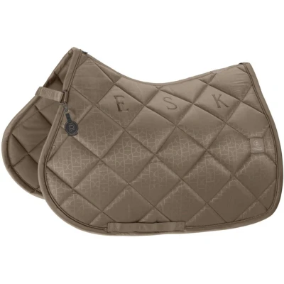 Afbeelding van Eskadron Zadeldekje Glossy Bit Platinum &#039;25 Veelzijdigheid Smoky Taupe