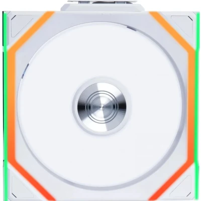 Afbeelding van Lian Li UNI FAN SL Wireless Reverse Blade White Ventilatorhuis 120mm 400 2000 rpm 31 dBA 4 pin PWM L Connect RGB wit