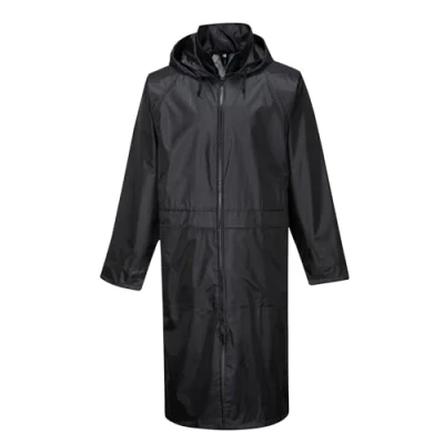Afbeelding van Portwest S438BKRXL Klassieke Regenjas, zwart, maat XL