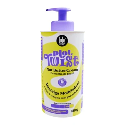 Afbeelding van Lola Cosmetics Plot Twist Nut Butter Cream boter 480 g definitie en controle voor alle haartypes
