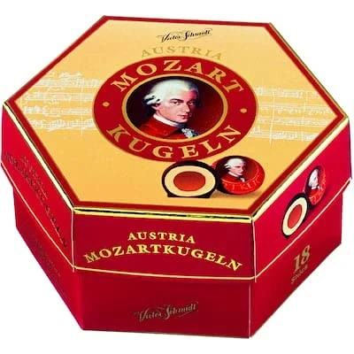 Afbeelding van Mozart Kugeln Chocolade in doos (297 g)