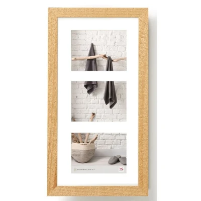 Image de Walther Design Home Cadre en Bois, naturel, 3 x 13 18 cm
