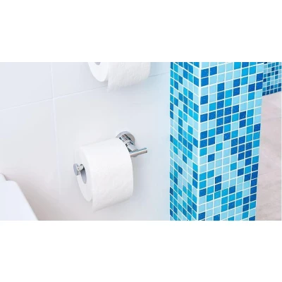Afbeelding van tesa luup Toiletrolhouder Lijm Metaal