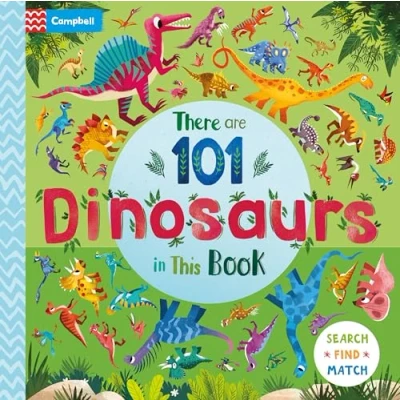 Afbeelding van There are 101 Dinosaurs in This Book