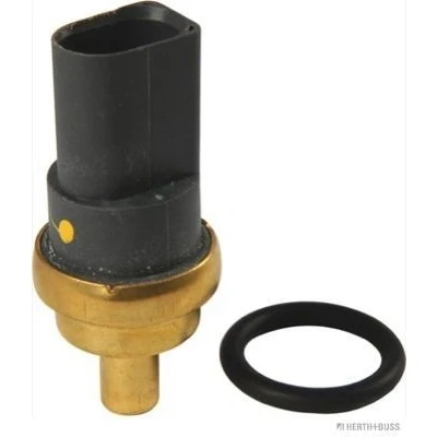 Afbeelding van HERTH+BUSS ELPARTS 70511539 Koelmiddeltemperatuursensor Geel Zwart/Grijs Met afdichtring VOLKSWAGEN: Golf 4, 7, Polo IV Hatchback