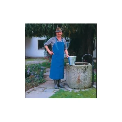 Afbeelding van Melkschort blauw 120x75cm