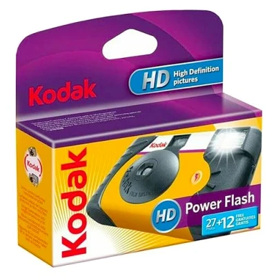 Afbeelding van Kodak Power Flash wegwerpcamera met flitser 39 opnames