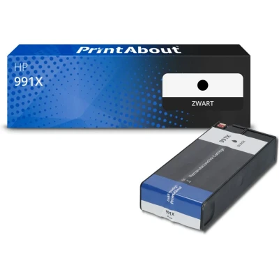 Afbeelding van Huismerk HP 991X (M0K02AE) Inktcartridge Zwart Hoge capaciteit
