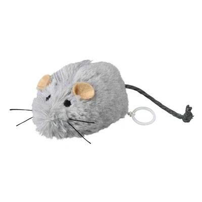 Afbeelding van Trixie Opwindbare Pluche Muis Met Catnip 8 CM