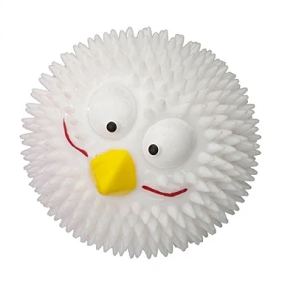Afbeelding van Ebi Speelgoed Voor Dieren Hond Rubber Lucky Bird Met Vanille Smaak S 6,3cm Wit 1st