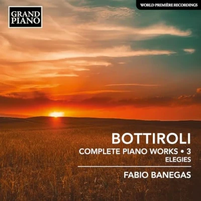 Afbeelding van Fabio Banegas Bottiroli: Complete Piano Works 3: Elegies (CD)