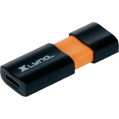 Afbeelding van Xlyne Wave USB stick 64 GB Zwart, Oranje 7164000 2.0