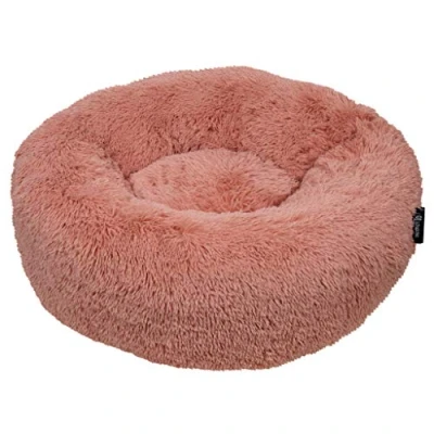 Afbeelding van District 70 FUZZ Hondenmand Comfortabel en Zacht Pluche Maat: Large, Kleur: Oud Roze