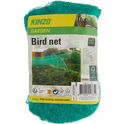 Afbeelding van Kinzo Vogelnet 4 X 5 Meter Groen