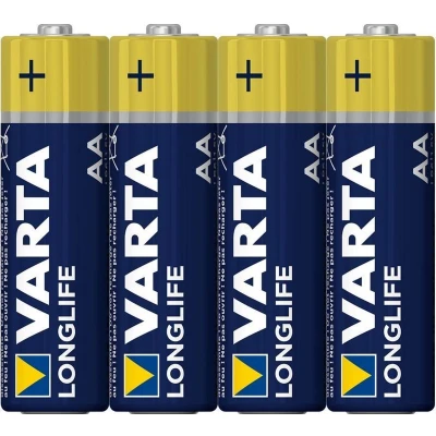 Afbeelding van Varta Longlife AA batterij (penlite) Alkaline 2800 mAh 1.5 V 4 stuk(s)