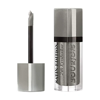 Afbeelding van Bourjois Satin Edition 24H oogschaduw vloeibare formule romige textuur satijnen afwerking 24 uur houdbaar 06 Drive Me Grey Zy 8 ml