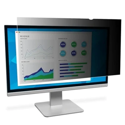 Afbeelding van 3M PFMDE001 privacy filter standaard v. Dell U3415W (21:9)