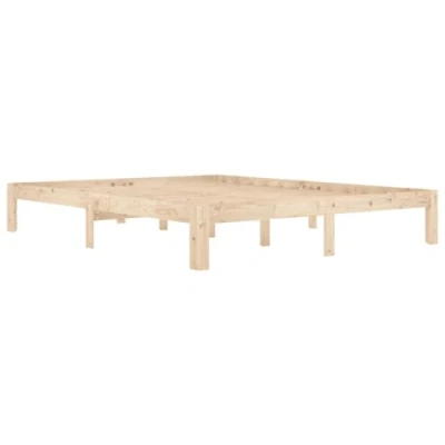 Afbeelding van vidaXL Bedframe Naturel 160 x 200 cm