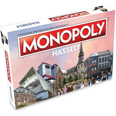 Afbeelding van Monopoly Hasselt Bordspel Familiespel