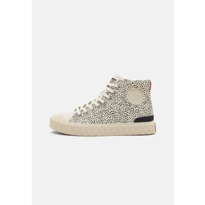 Afbeelding van Palladium ACE MID FEST Unisex Sneakers hoog, Maat: 43, Safari/sorbete Textiel