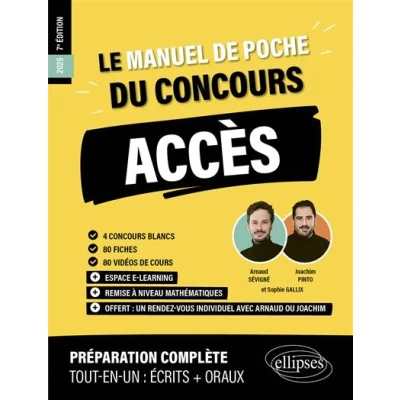 Image de Le Manuel de POCHE du concours ACCES