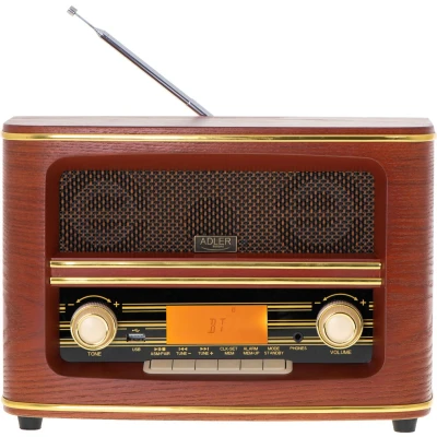 Afbeelding van Adler AD 1187 Retro radio met bluetooth 5.0