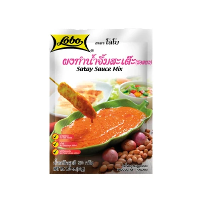Afbeelding van Lobo Sate Sausmix 12 x 50 g Asian Food Lovers