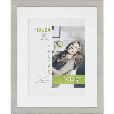 Afbeelding van Nielsen Design 8988010 Wissellijst Papierformaat: 24 x 30 cm Zilver