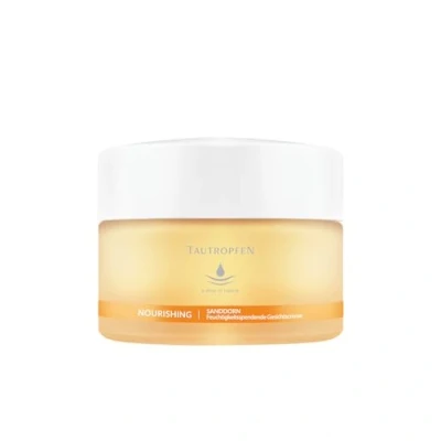 Afbeelding van TAUTROPFEN Natuurlijke cosmetica duindoorn vochtinbrengende crème voor droge en vetarme huid, 50 ml