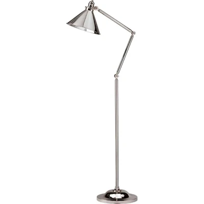 Afbeelding van Vloerlamp Provence, instelbaar, nikkel gepolijst