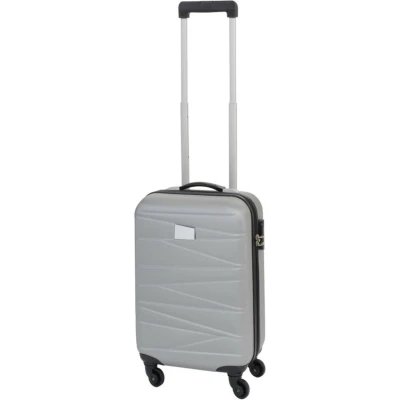 Afbeelding van Concorde Handbagage/cabine reis trolley koffer met zwenkwielen 55 x 35 20 cm grijs